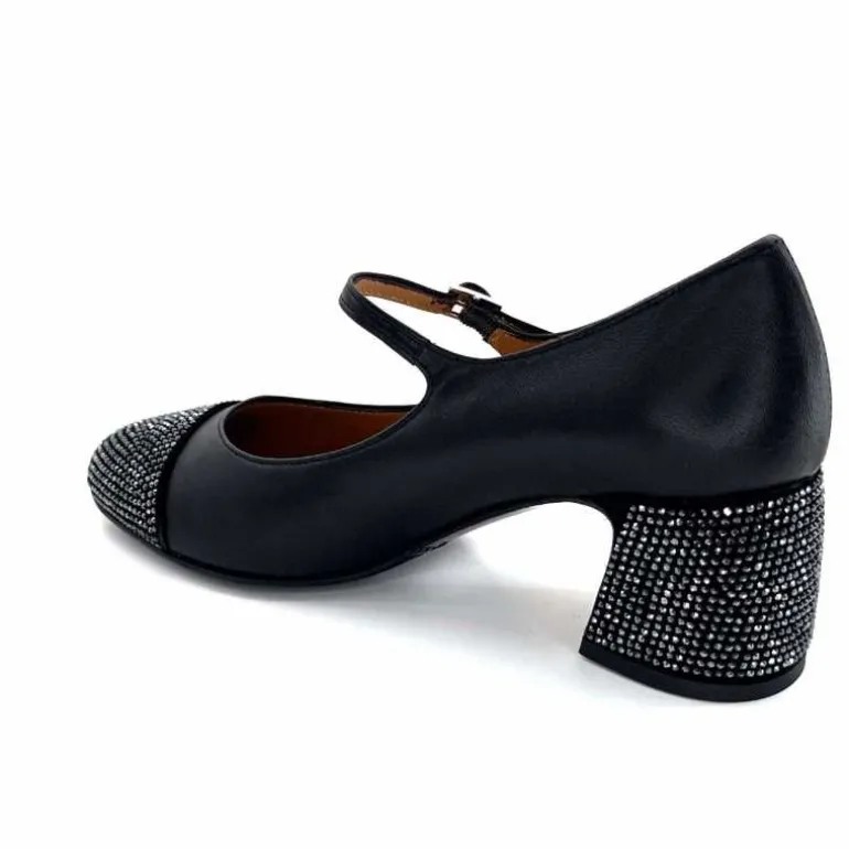 ballerines__talon_ivoire__cuir_noir_14.webp martinat t Ballerines à Talon Ivoire 2204 Cuir Noir Flash Sale