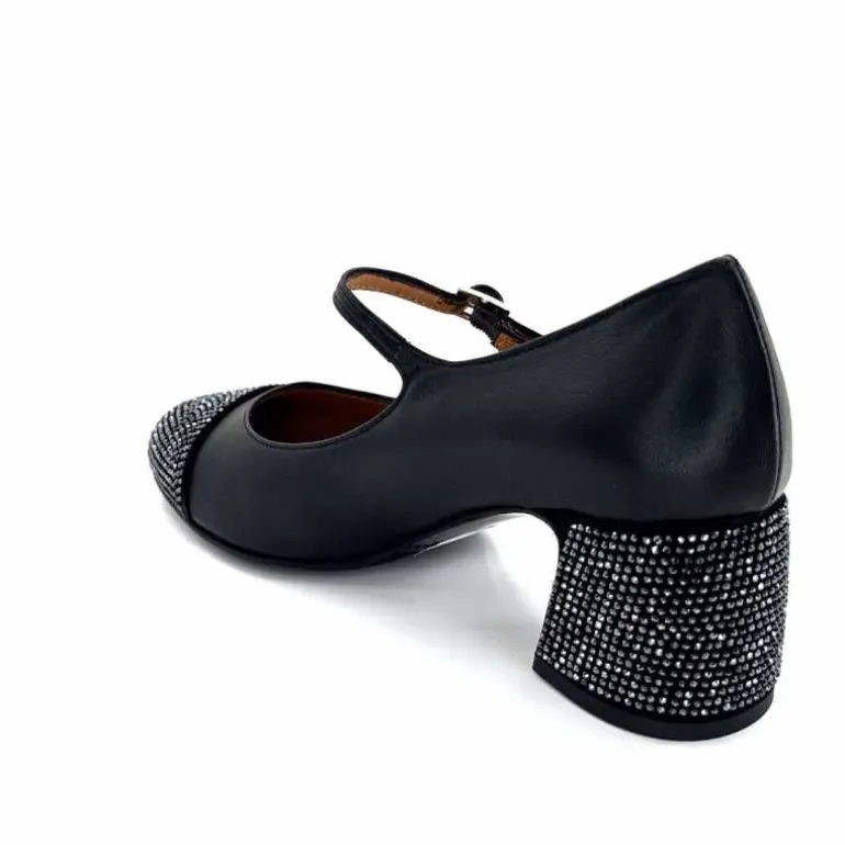 ballerines__talon_ivoire__cuir_noir_15.webp martinat t Ballerines à Talon Ivoire 2204 Cuir Noir Flash Sale