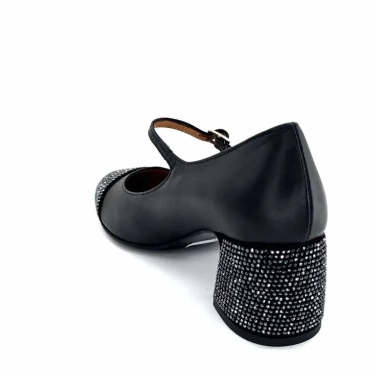 ballerines__talon_ivoire__cuir_noir_16.webp martinat t Ballerines à Talon Ivoire 2204 Cuir Noir Flash Sale