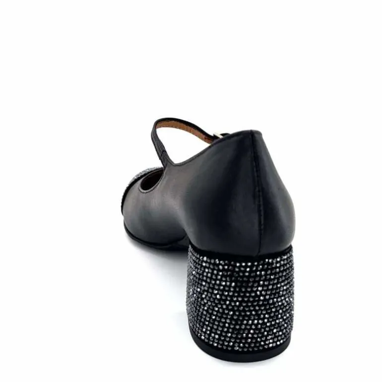 ballerines__talon_ivoire__cuir_noir_17.webp martinat t Ballerines à Talon Ivoire 2204 Cuir Noir Flash Sale