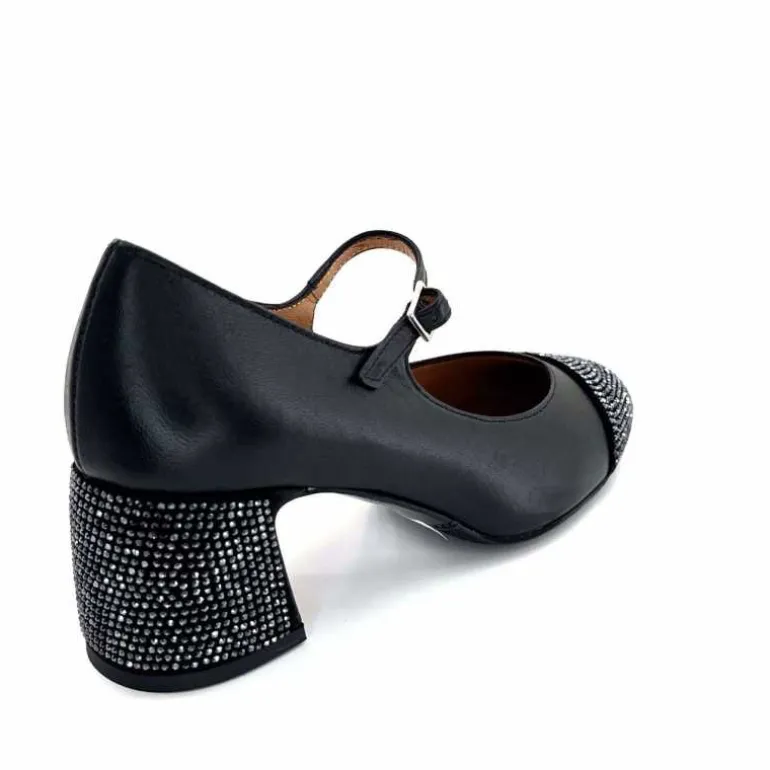 ballerines__talon_ivoire__cuir_noir_21.webp martinat t Ballerines à Talon Ivoire 2204 Cuir Noir Flash Sale