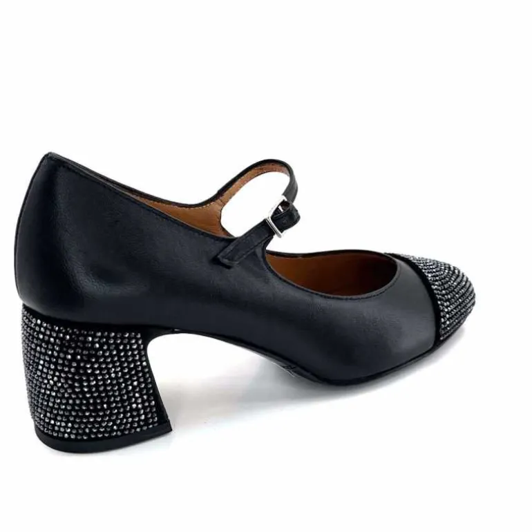 ballerines__talon_ivoire__cuir_noir_22.webp martinat t Ballerines à Talon Ivoire 2204 Cuir Noir Flash Sale