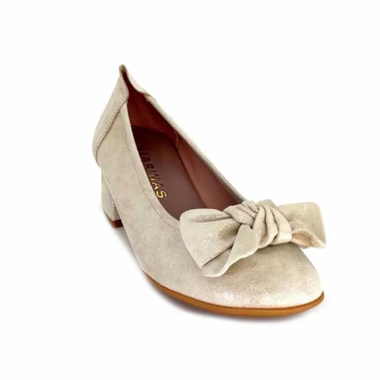 ballerines__talons_sabrinas__daim_beige_dor_3.webp Sabrinas Ballerines à Talons 95103 Daim Doré Beige Fashion