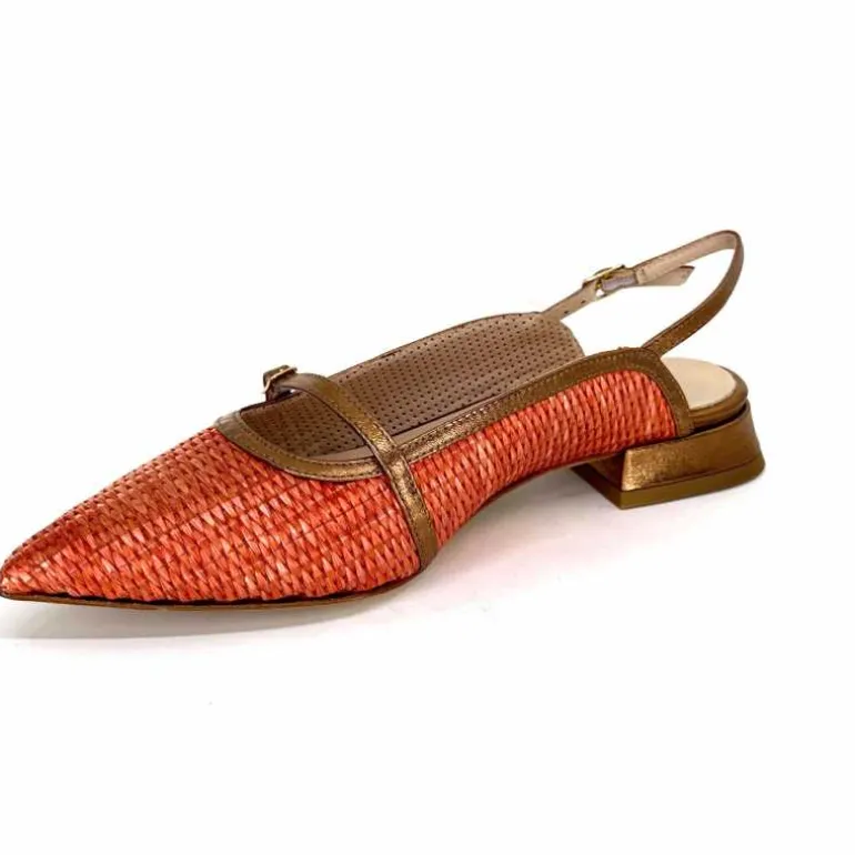 ballerines_bride_arriere_ivoire_x_raffia_orange_cuir_bronze_10.webp Ivoire0532 Ballerines Bride Arriere Ivoire X1406 Raffia Cuir Bronze Orange New