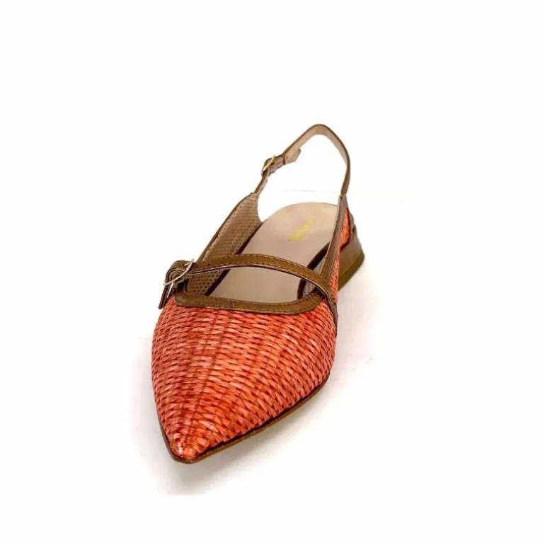 ballerines_bride_arriere_ivoire_x_raffia_orange_cuir_bronze_7.webp Ivoire0532 Ballerines Bride Arriere Ivoire X1406 Raffia Cuir Bronze Orange New
