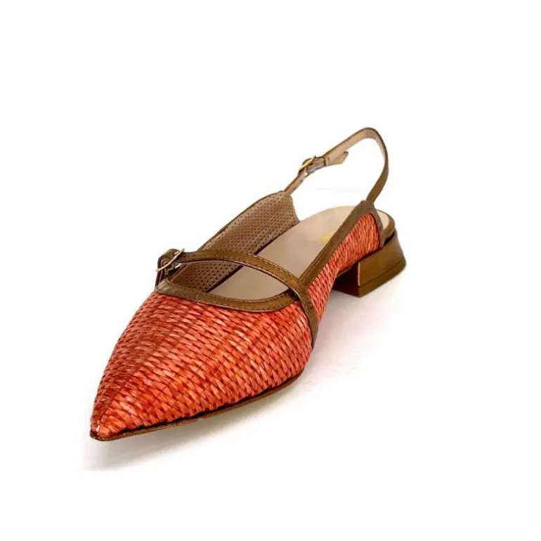 ballerines_bride_arriere_ivoire_x_raffia_orange_cuir_bronze_8.webp Ivoire0532 Ballerines Bride Arriere Ivoire X1406 Raffia Cuir Bronze Orange New