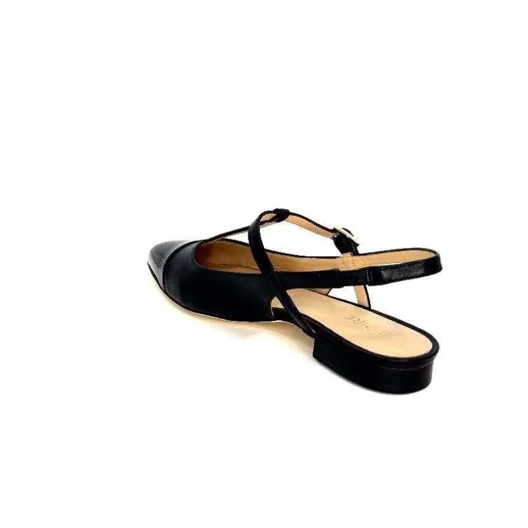 ballerines_bride_arrire_ivoire_ch_cuir_noir_14.webp Ivoire0347b Ballerines Bride Arrière Ivoire Ch788 Cuir Noir Discount