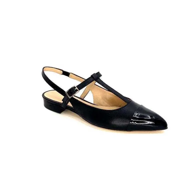 ballerines_bride_arrire_ivoire_ch_cuir_noir_2.webp Ivoire0347b Ballerines Bride Arrière Ivoire Ch788 Cuir Noir Discount