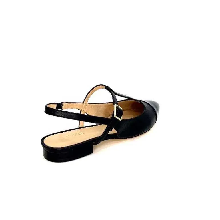 ballerines_bride_arrire_ivoire_ch_cuir_noir_21.webp Ivoire0347b Ballerines Bride Arrière Ivoire Ch788 Cuir Noir Discount