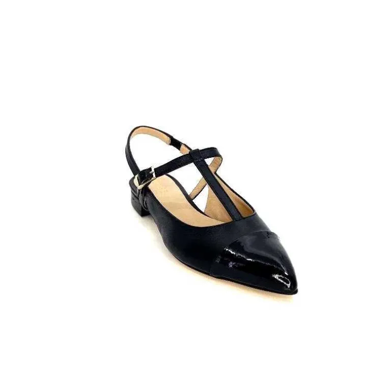 ballerines_bride_arrire_ivoire_ch_cuir_noir_4.webp Ivoire0347b Ballerines Bride Arrière Ivoire Ch788 Cuir Noir Discount