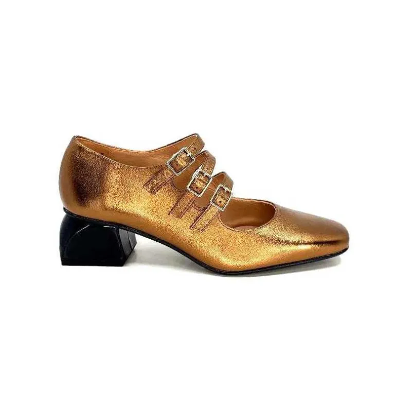 Dansi Ballerines 5981 Cuir Bronze Discount