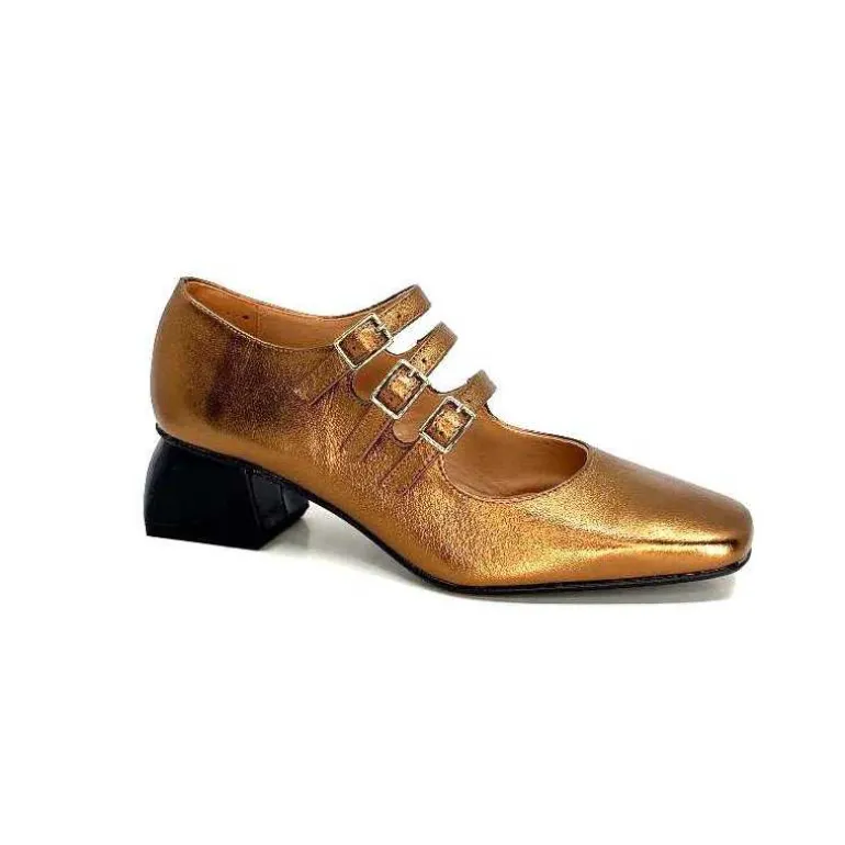 Dansi Ballerines 5981 Cuir Bronze Discount