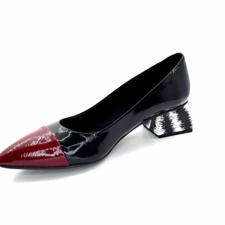 ballerines_dansi__vernis_noir_ampamp_bordeaux_10.webp Dansi Ballerines 6960 Vernis & Bordeaux Noir Cheap