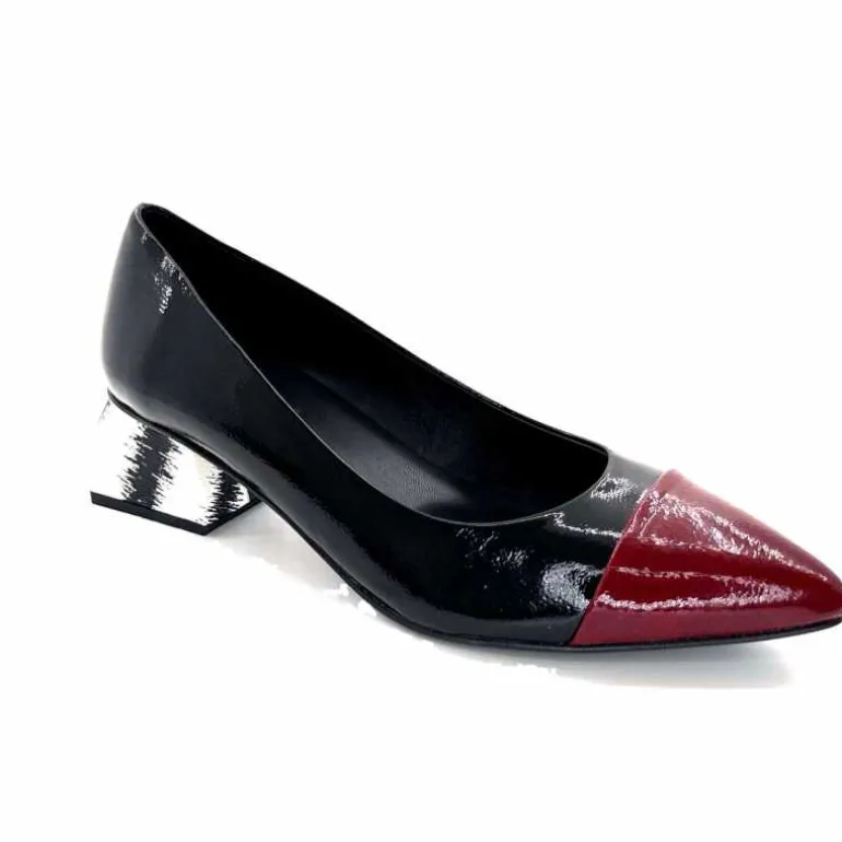 ballerines_dansi__vernis_noir_ampamp_bordeaux_2.webp Dansi Ballerines 6960 Vernis & Bordeaux Noir Cheap