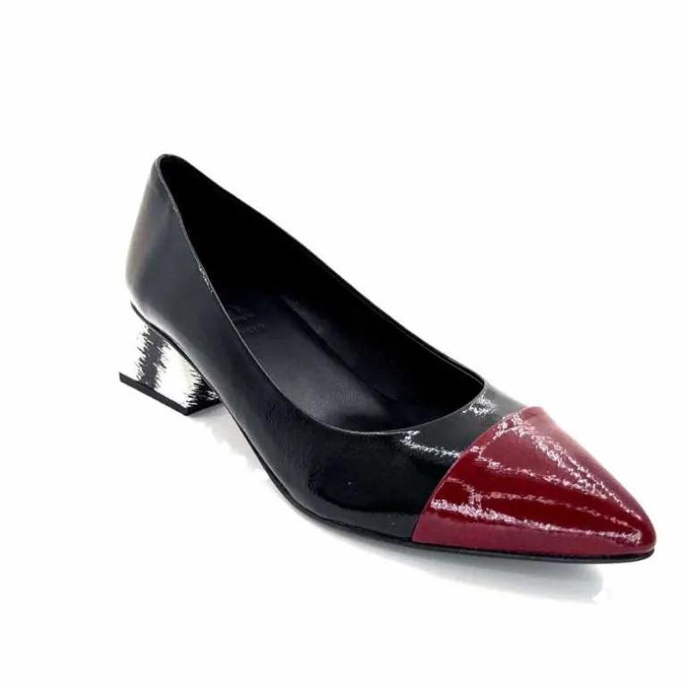 ballerines_dansi__vernis_noir_ampamp_bordeaux_3.webp Dansi Ballerines 6960 Vernis & Bordeaux Noir Cheap