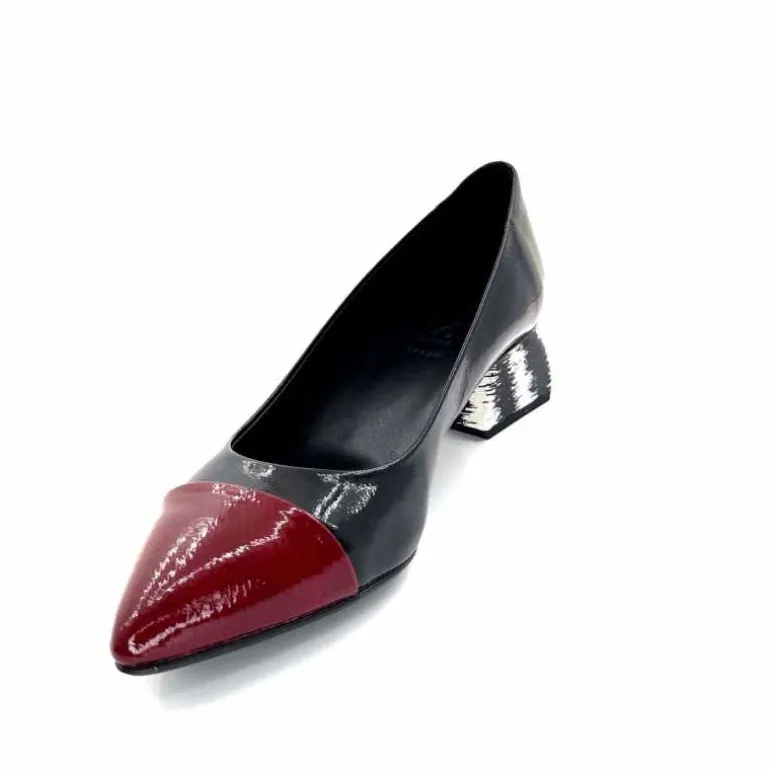 ballerines_dansi__vernis_noir_ampamp_bordeaux_8.webp Dansi Ballerines 6960 Vernis & Bordeaux Noir Cheap