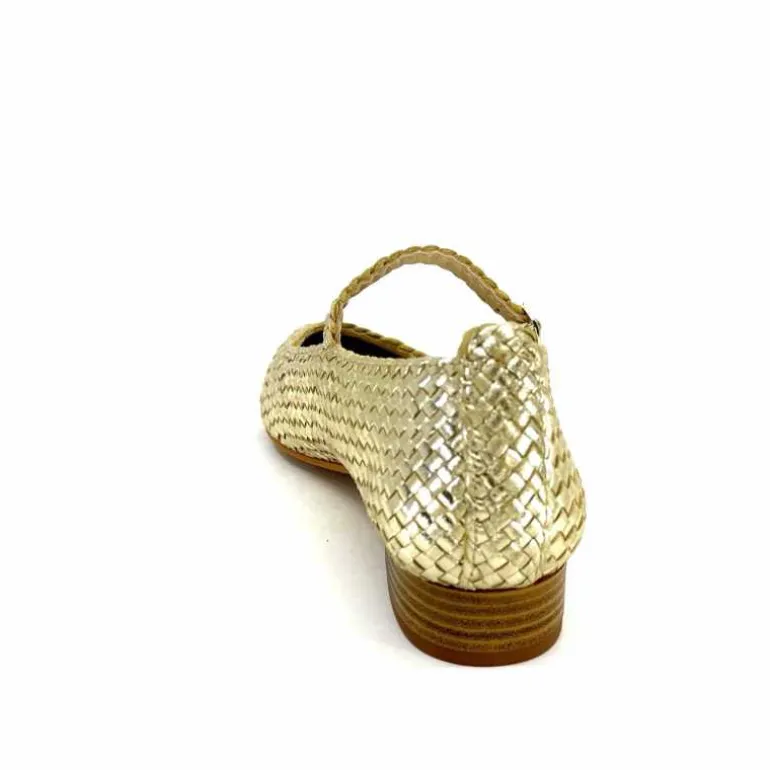 ballerines_ivoire__cuir_tress_or_17.webp Ivoire0303 Ballerines Ivoire 24776 Cuir Tressé Or Shop