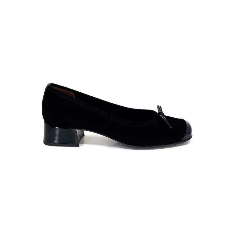 Ivoire0036a Ballerines Ivoire Amarre Daim Noir Flash Sale