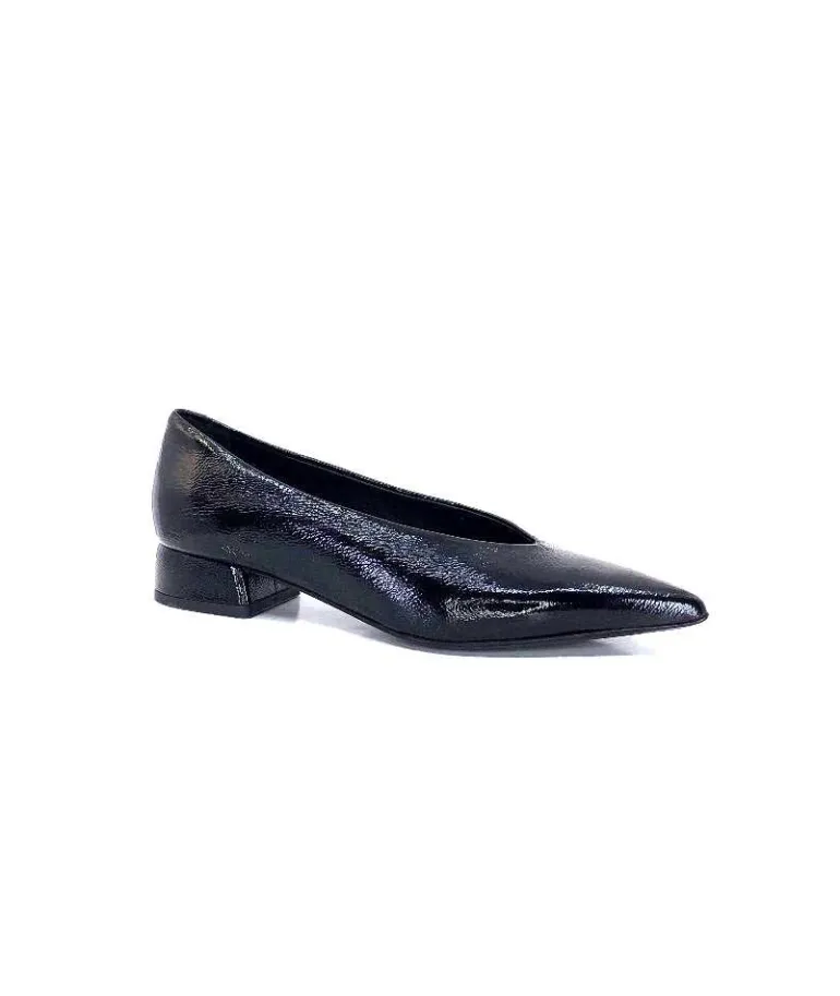 napoleoni Ballerines A3602 Cuir Noir Shop