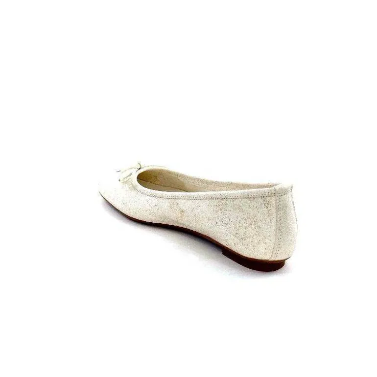 ballerines_reqins_hello_cuir_blanc_dor_15.webp Requin Ballerines Reqins Hello Cuir Doré Blanc Flash Sale