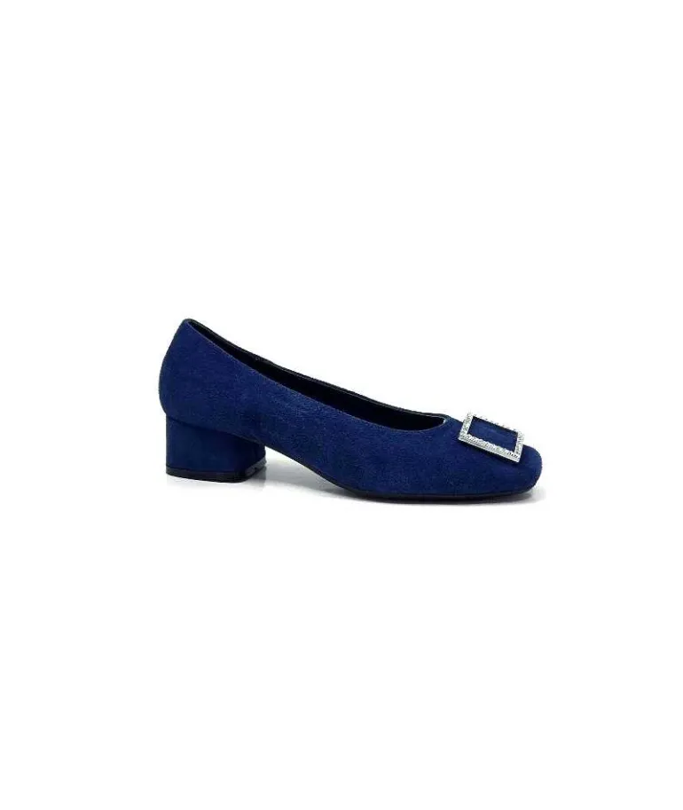Requin Ballerines Reqins Karisse Daim Océan Bleu Best Sale