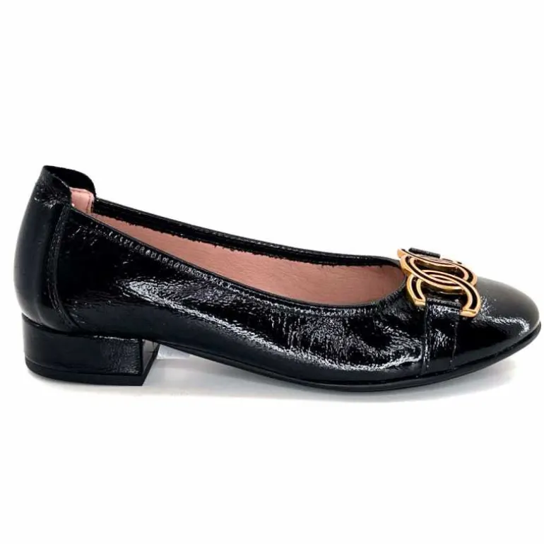 Sabrinas Ballerines 23051 Céline Vernis Noir Sale