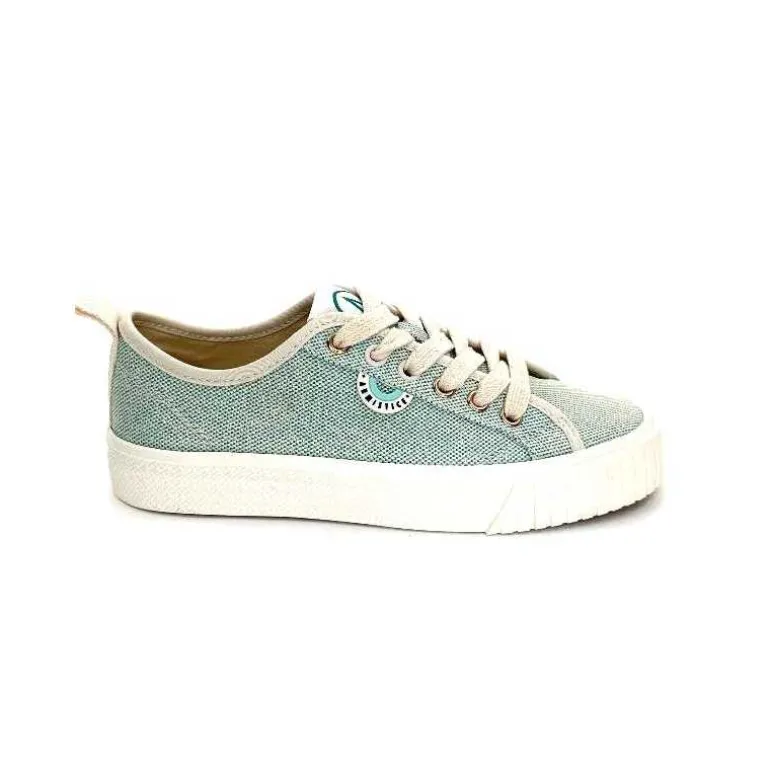 Armistice Baskets Stomp Sneaker Textile Blanc Vert Flash Sale