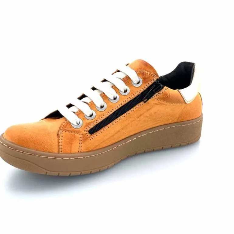 baskets_fermeture_eclair_chacal__cuir_moutarde_dor_10.webp Chacal Baskets Fermeture Eclair 6950 Cuir Moutarde Doré Jaune New