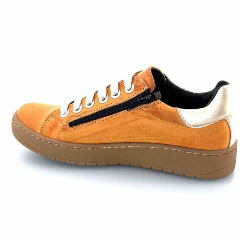 baskets_fermeture_eclair_chacal__cuir_moutarde_dor_13.webp Chacal Baskets Fermeture Eclair 6950 Cuir Moutarde Doré Jaune New