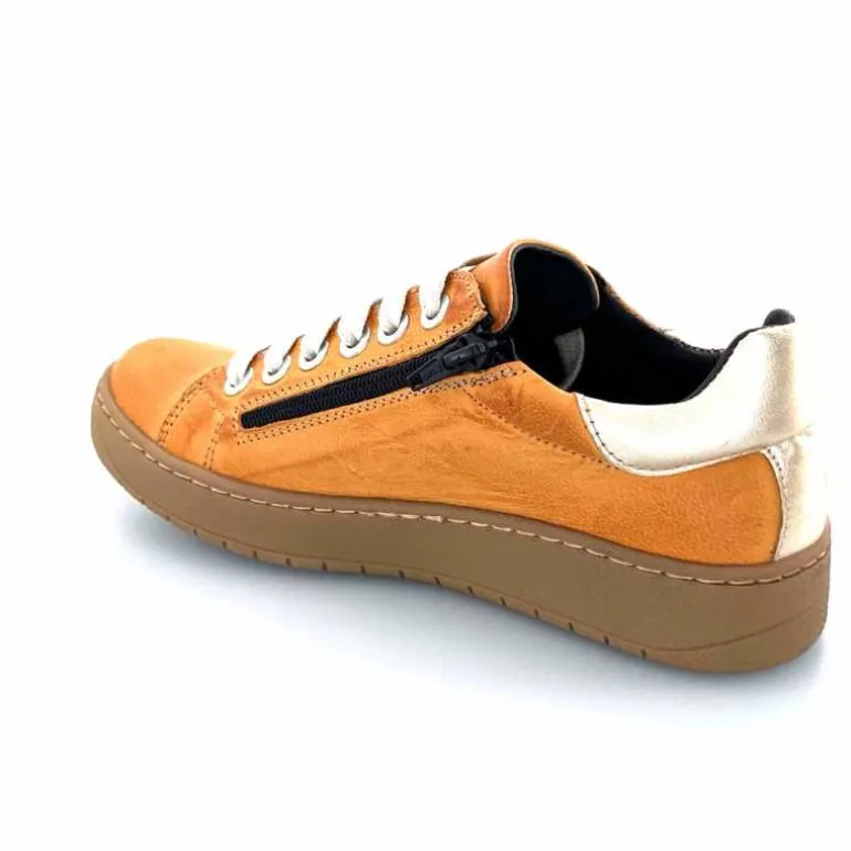 baskets_fermeture_eclair_chacal__cuir_moutarde_dor_14.webp Chacal Baskets Fermeture Eclair 6950 Cuir Moutarde Doré Jaune New