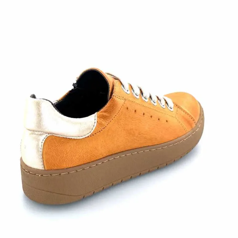 baskets_fermeture_eclair_chacal__cuir_moutarde_dor_21.webp Chacal Baskets Fermeture Eclair 6950 Cuir Moutarde Doré Jaune New