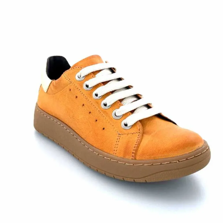 baskets_fermeture_eclair_chacal__cuir_moutarde_dor_3.webp Chacal Baskets Fermeture Eclair 6950 Cuir Moutarde Doré Jaune New