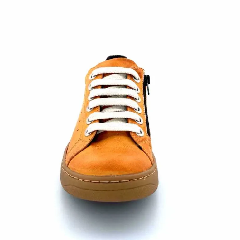 baskets_fermeture_eclair_chacal__cuir_moutarde_dor_6.webp Chacal Baskets Fermeture Eclair 6950 Cuir Moutarde Doré Jaune New