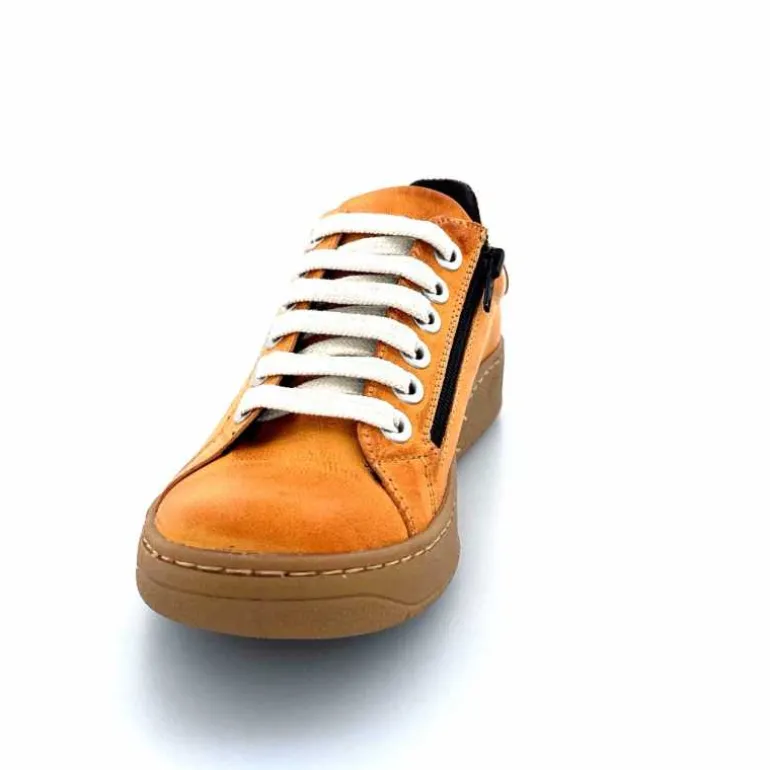 baskets_fermeture_eclair_chacal__cuir_moutarde_dor_7.webp Chacal Baskets Fermeture Eclair 6950 Cuir Moutarde Doré Jaune New