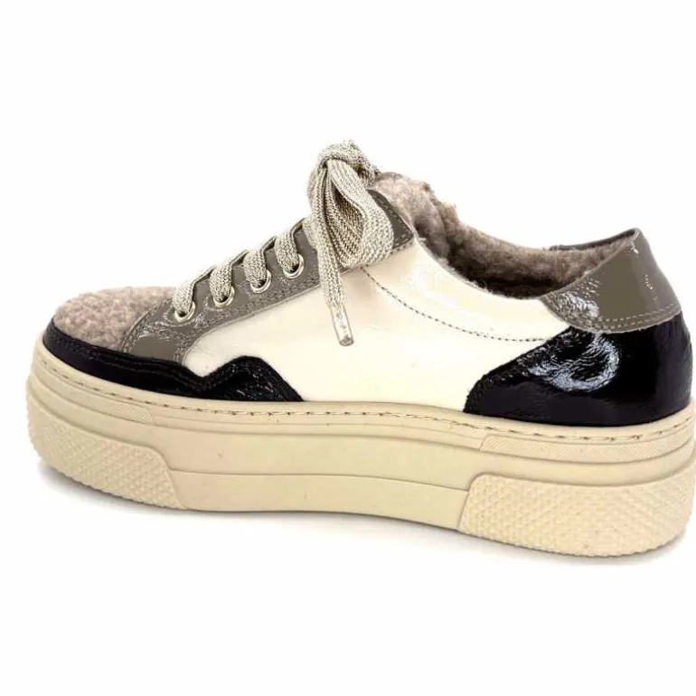 baskets_fourres_elena__gillcuir_crme_marron_gris_12.webp Elena Baskets Fourrées 20124 GillCuir Crème Marron Gris BlancGrisClairMarron Fashion