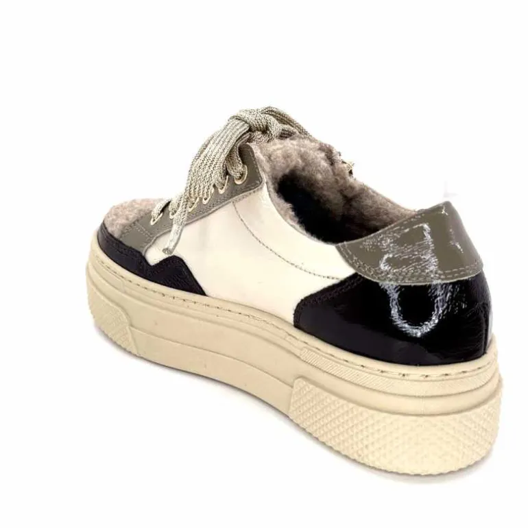 baskets_fourres_elena__gillcuir_crme_marron_gris_14.webp Elena Baskets Fourrées 20124 GillCuir Crème Marron Gris BlancGrisClairMarron Fashion