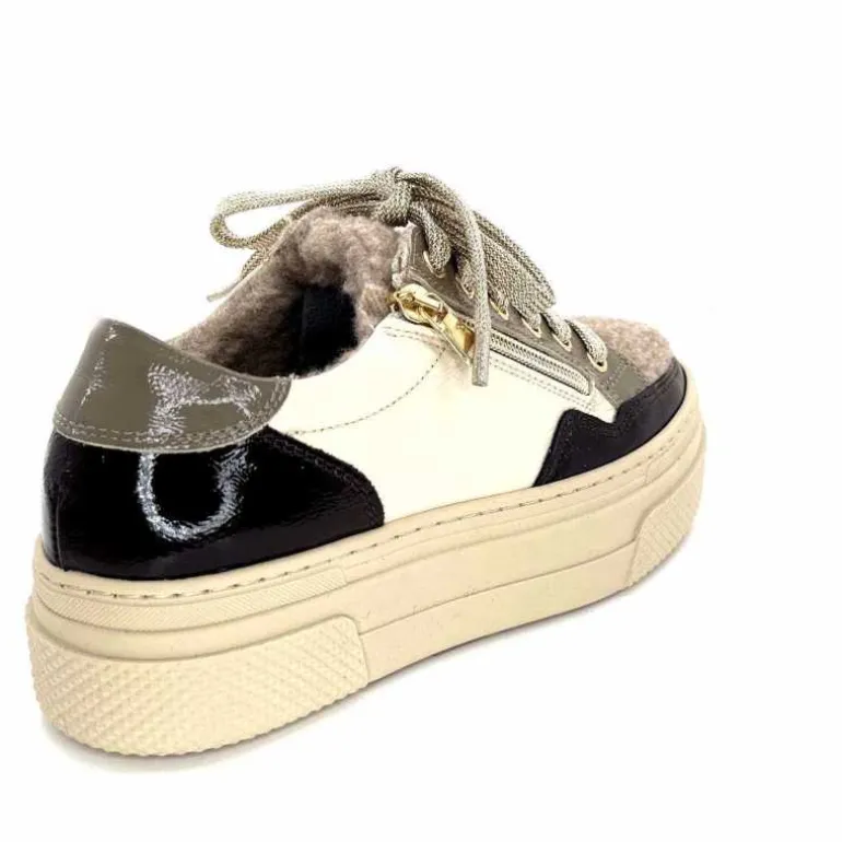 baskets_fourres_elena__gillcuir_crme_marron_gris_20.webp Elena Baskets Fourrées 20124 GillCuir Crème Marron Gris BlancGrisClairMarron Fashion