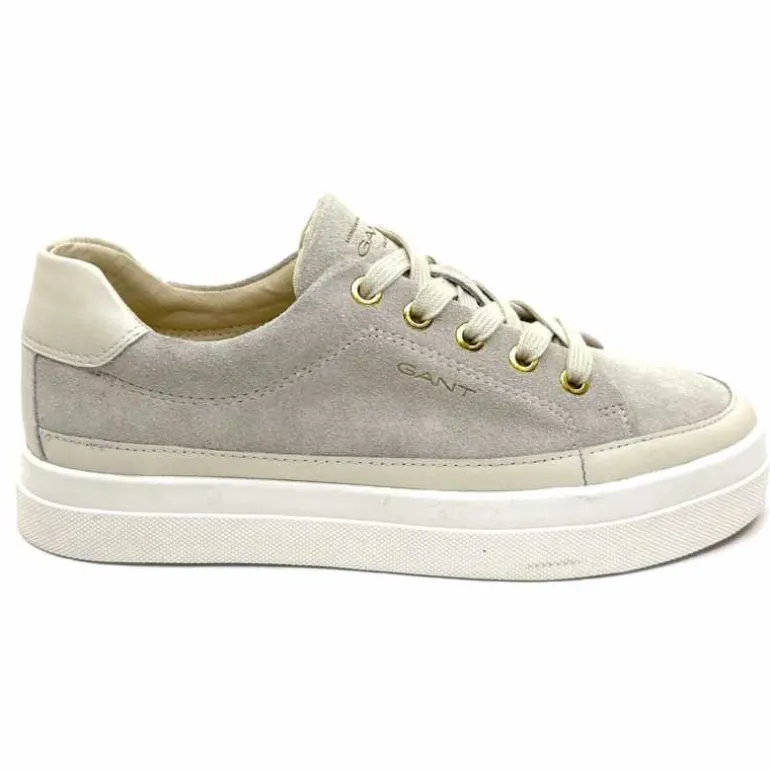 Gant Baskets Avona Sneaker Daim Beige Crème New