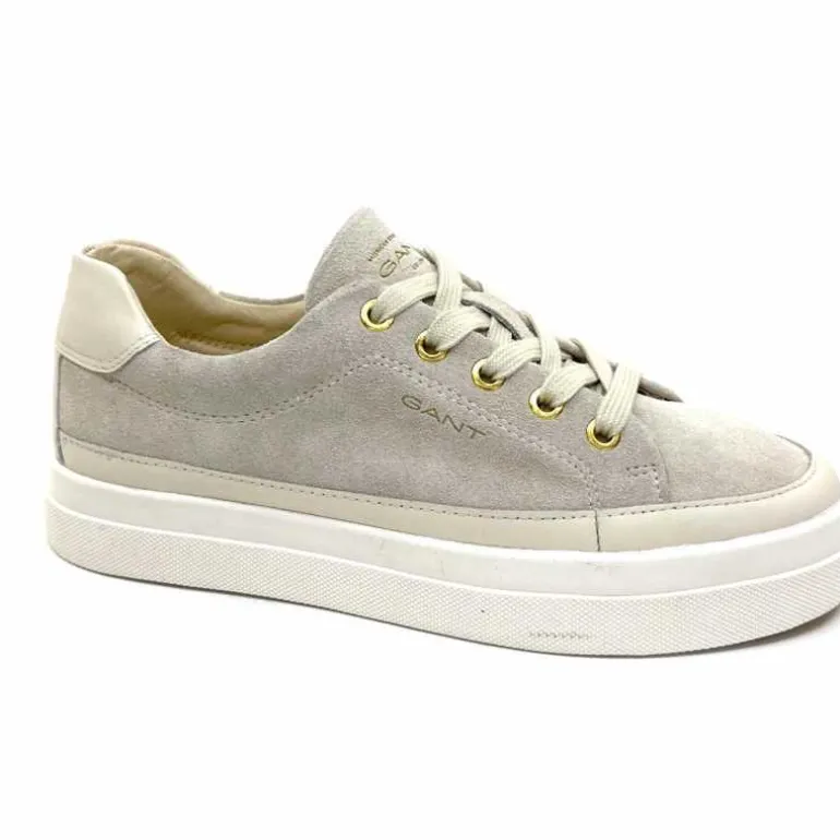 Gant Baskets Avona Sneaker Daim Beige Crème New