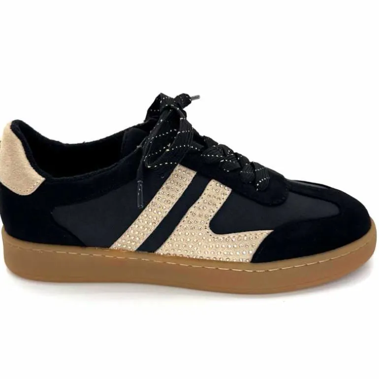 Ivoire0317a Baskets Ivoire 230446 2201 &amp; Beige Noir Hot