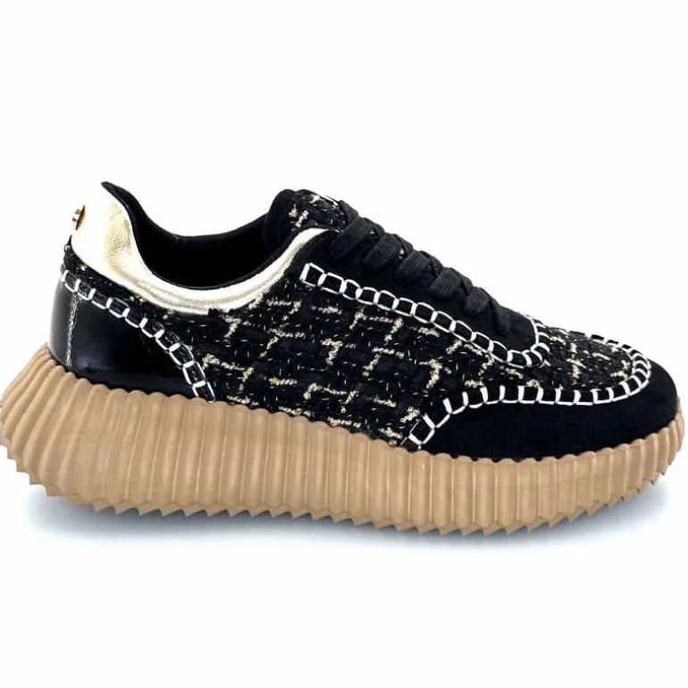 Ivoire0317a Baskets Ivoire 2200586 2200 Textile Noir Shop