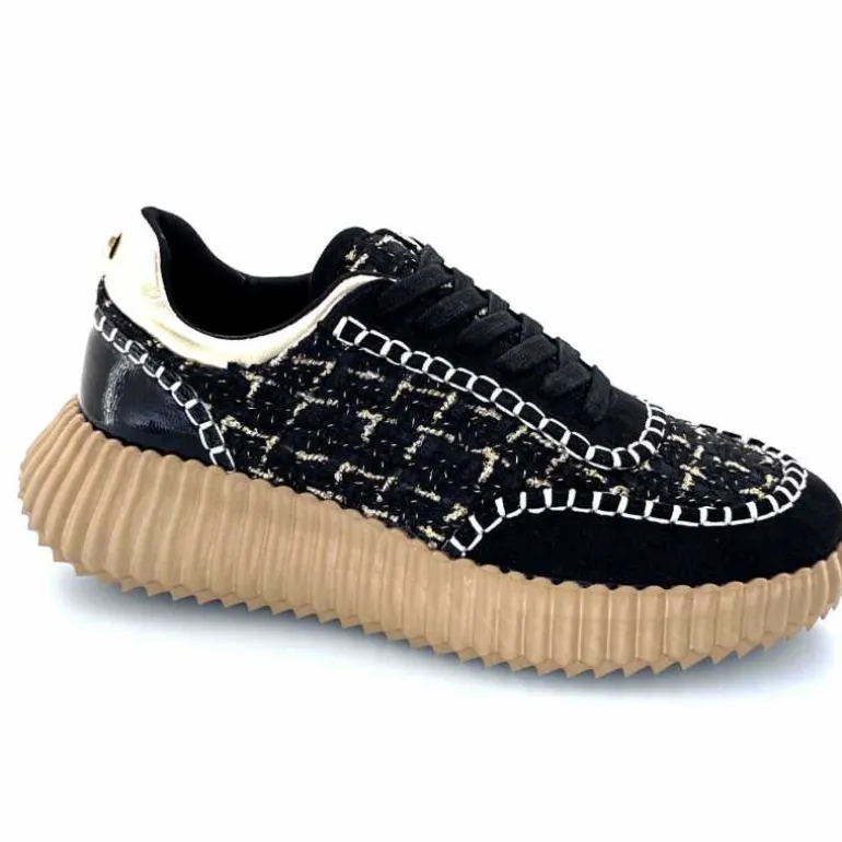 Ivoire0317a Baskets Ivoire 2200586 2200 Textile Noir Shop