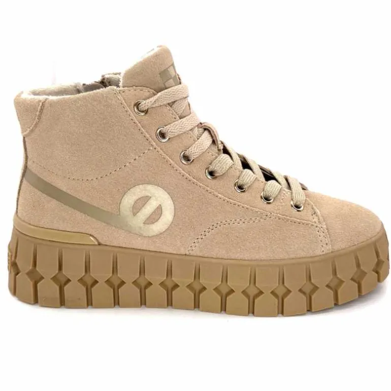 No Name Baskets Montante Play Mid W Daim Nude Beige Discount