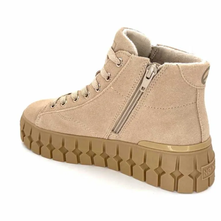 No Name Baskets Montante Play Mid W Daim Nude Beige Discount