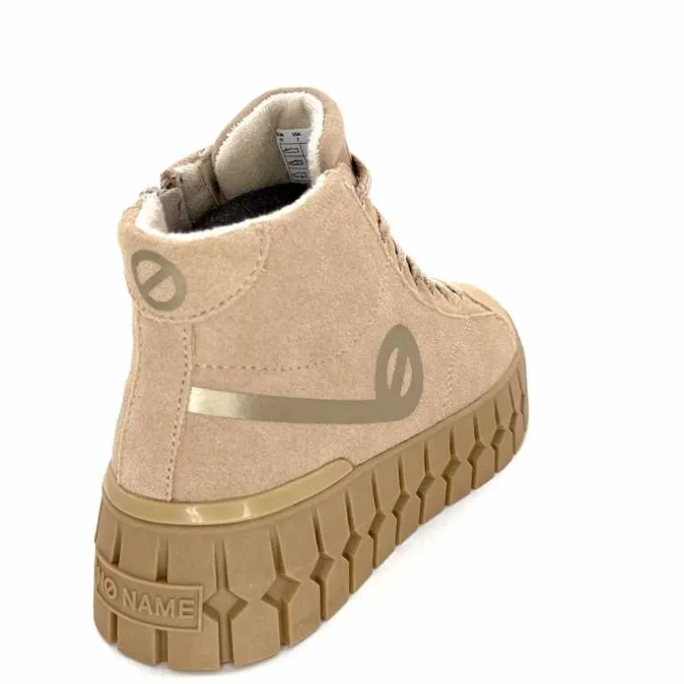 No Name Baskets Montante Play Mid W Daim Nude Beige Discount