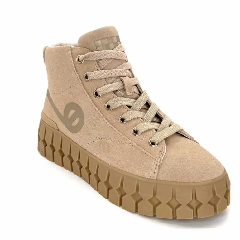 No Name Baskets Montante Play Mid W Daim Nude Beige Discount