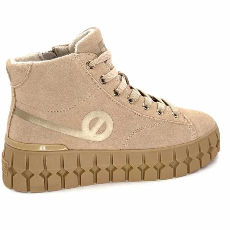 No Name Baskets Montante Play Mid W Daim Nude Beige Discount