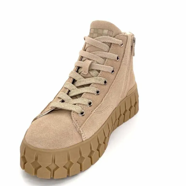 No Name Baskets Montante Play Mid W Daim Nude Beige Discount