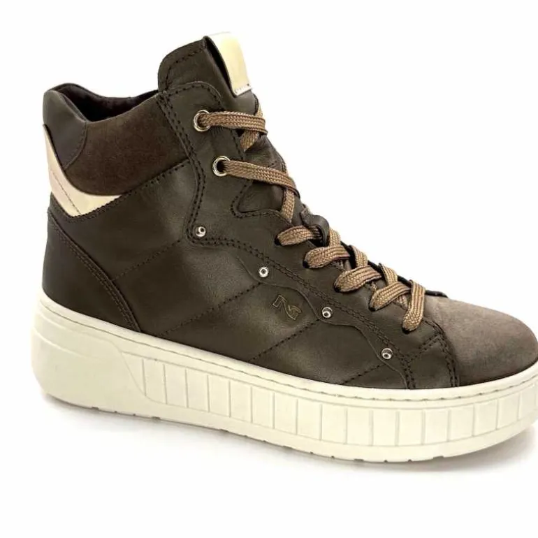 Nero Giardini Baskets Montante Plateforme 1411634 D501 Cuir Bronze Best Sale