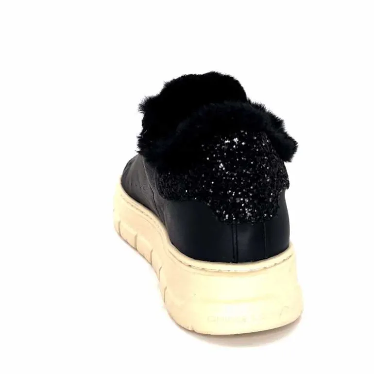 baskets_plateforme_crime_london__cuir_noir_fourrure_17.webp Crime London Baskets Plateforme 21952 Cuir Fourrure Noir Clearance